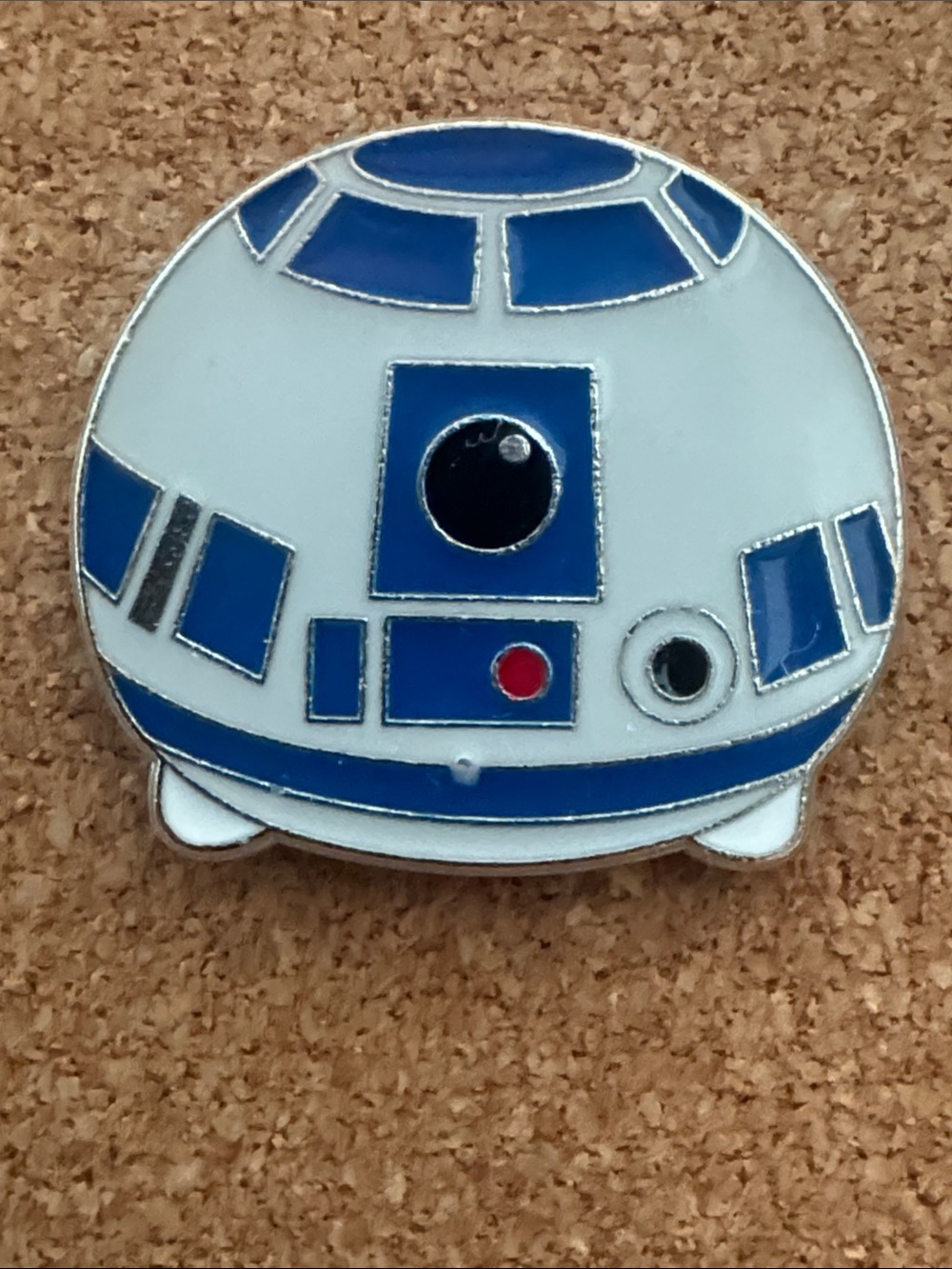 5/$25 R2-D2 Tsum Tsum Pin - White & Blue Star Wars Droid